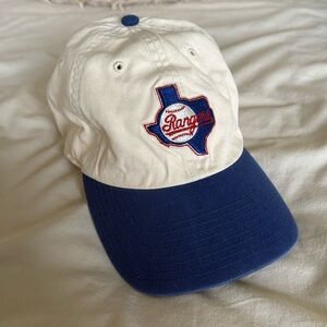 Texas Rangers Vintage style two tone cap